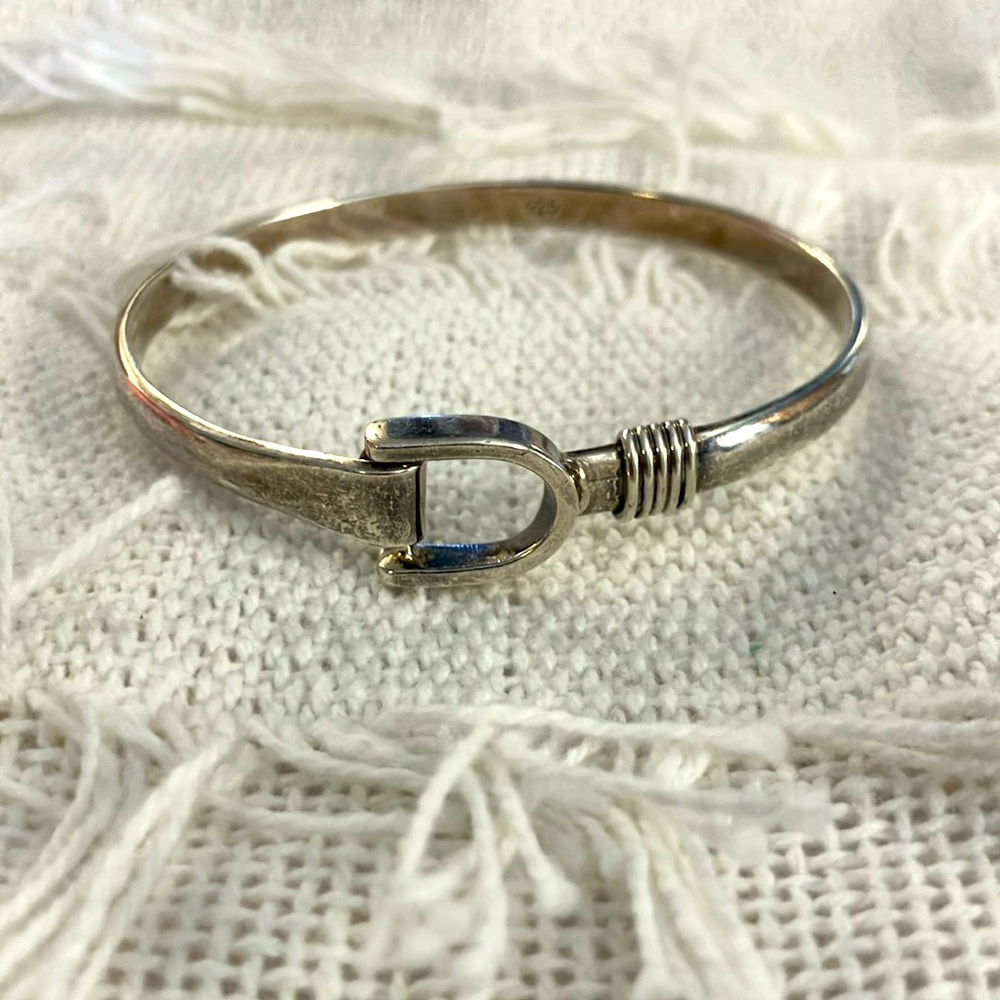 Very Cool Vintage Solid Sterling Silver .925 Bracelet
